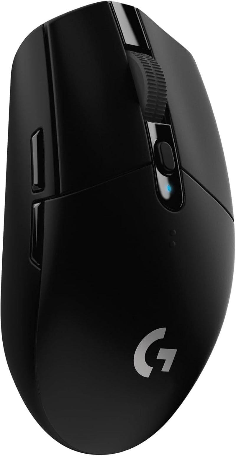 305 LIGHTSPEED Wireless Gaming Mouse, Hero 12K Sensor, 12,000 DPI, Lightweight, 6 Programmable Buttons, 250H Battery Life, On-Board Memory, Pc/Mac - Black