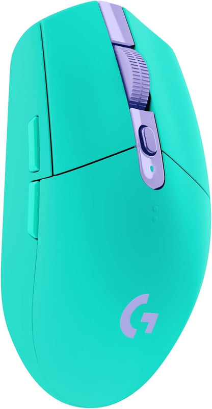 305 LIGHTSPEED Wireless Gaming Mouse, Hero 12K Sensor, 12,000 DPI, Lightweight, 6 Programmable Buttons, 250H Battery Life, On-Board Memory, Pc/Mac - Black