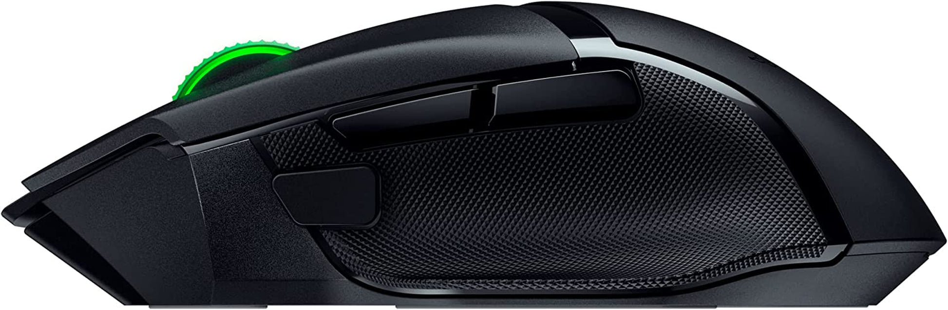 Basilisk V3 X Hyperspeed Customizable Wireless Gaming Mouse: Mechanical Switches Gen-2-5G Advanced 18K Optical Sensor - Chroma RGB 9 Programmable Controls 535 Hr Battery Classic Black