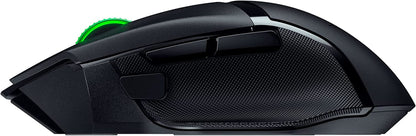 Basilisk V3 X Hyperspeed Customizable Wireless Gaming Mouse: Mechanical Switches Gen-2-5G Advanced 18K Optical Sensor - Chroma RGB 9 Programmable Controls 535 Hr Battery Classic Black