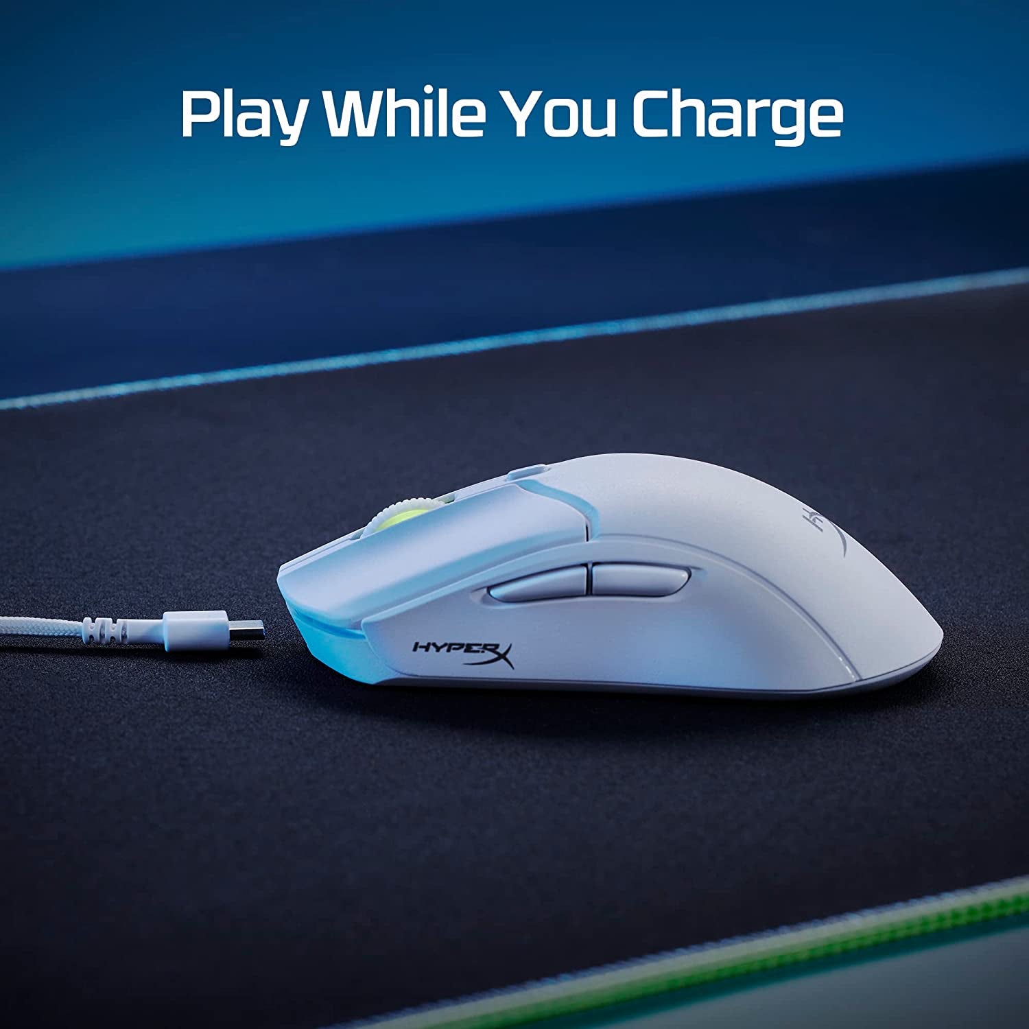 Pulsefire Haste 2 – Wireless Gaming Mouse- Ultra Lightweight, 61G, 100 Hour Battery Life, Dual Wireless Connectivity, Precision Sensor - Black