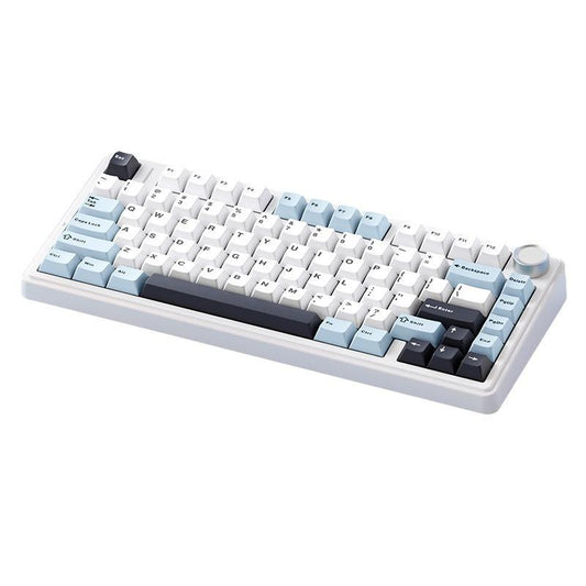 F75 Wireless Mechanical Keyboard Bluetooth Three-Mode Customized Gasket Full-Key Hot-Swappable 2.4 Wireless Keyboard Gaming Wired Keyboard