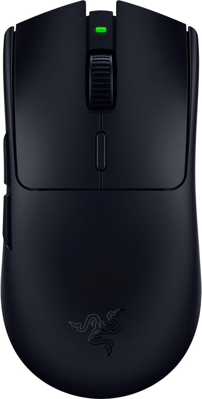 Viper V3 Hyperspeed Wireless Esports Gaming Mouse: 82G Lightweight - up to 280 Hr Battery - 30K DPI Optical Sensor - Gen-2 Mechanical Switches - 8 Programmable Controls - Classic Black