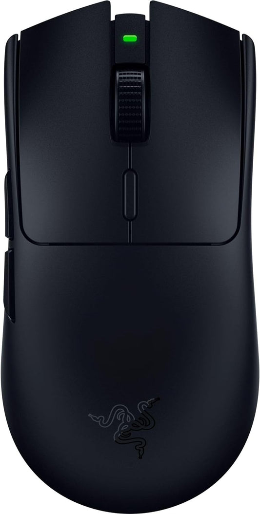 Viper V3 Hyperspeed Wireless Esports Gaming Mouse: 82G Lightweight - up to 280 Hr Battery - 30K DPI Optical Sensor - Gen-2 Mechanical Switches - 8 Programmable Controls - Classic Black