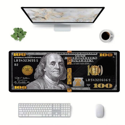 Creative Design Mouse Mat, Universal Mouse Pad with Non-Slip Bottom, Desktop Pads for Office, Laptop, Gaming & Study, Desktop Accessory