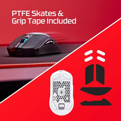 Pulsefire Haste 2 – Wireless Gaming Mouse- Ultra Lightweight, 61G, 100 Hour Battery Life, Dual Wireless Connectivity, Precision Sensor - Black
