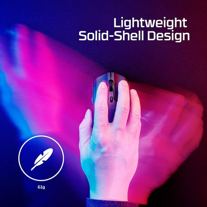 Pulsefire Haste 2 – Wireless Gaming Mouse- Ultra Lightweight, 61G, 100 Hour Battery Life, Dual Wireless Connectivity, Precision Sensor - Black