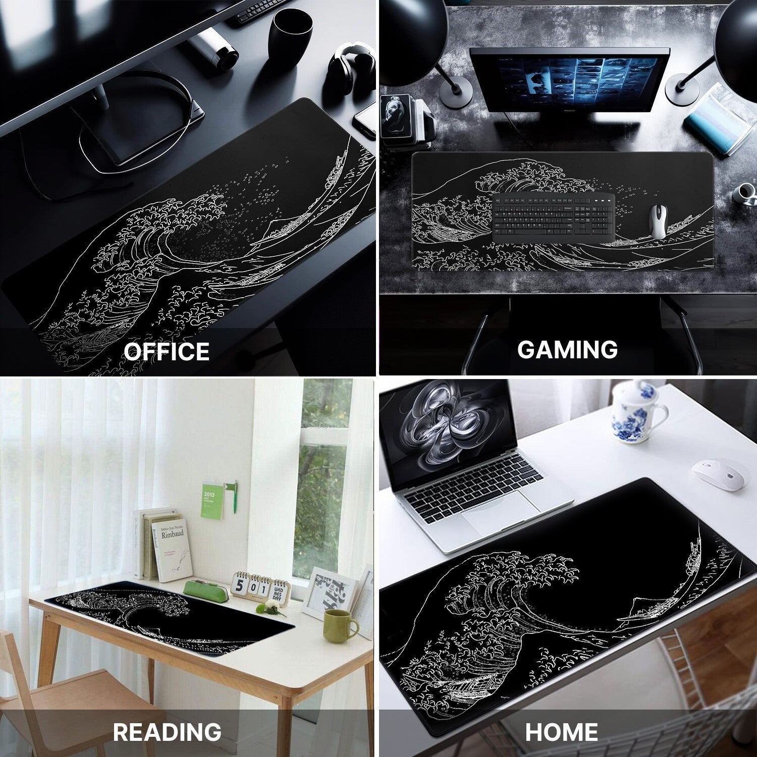Extra Large Gaming Extended XL Mouse Pad with Free USB Light, 900 X 400 X 3 MM